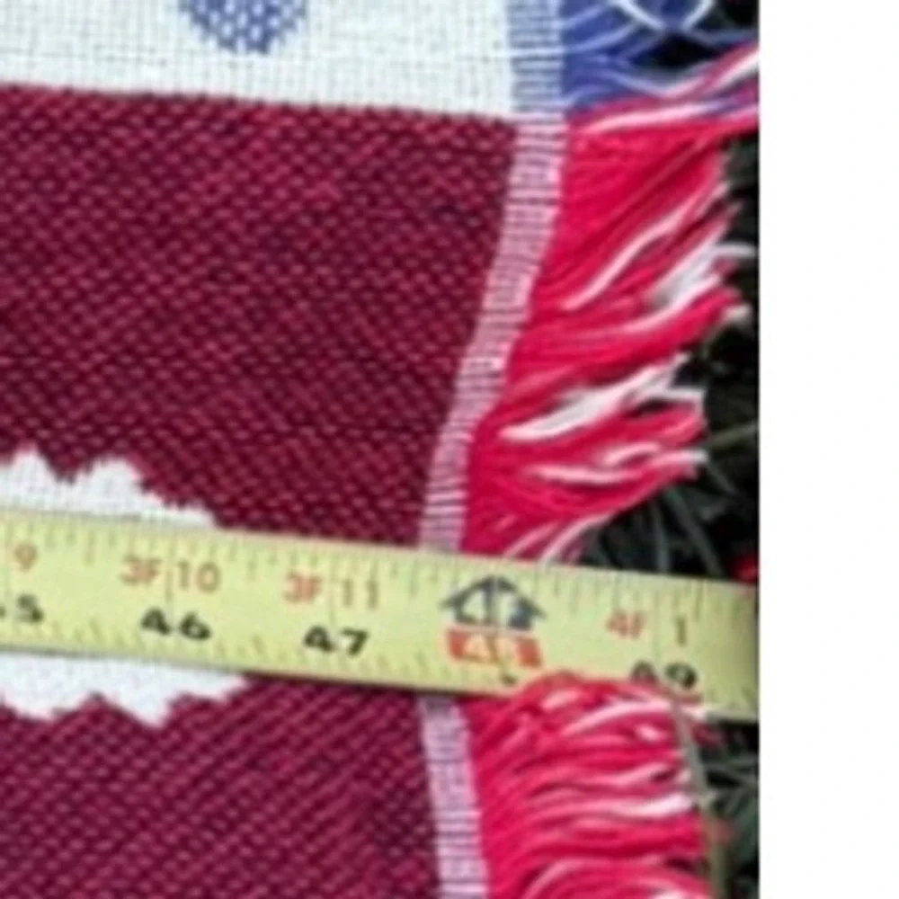 Christmas Throw Blanket Merry‎ Christmas Snowman Santa Gingerbread New Year